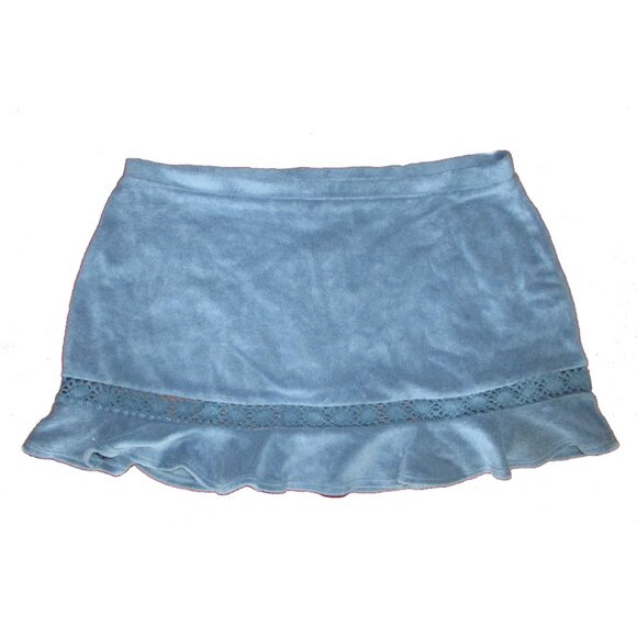 Anne Cole Blue Terry Coverup Skirt - XL - NEW - Picture 2 of 7